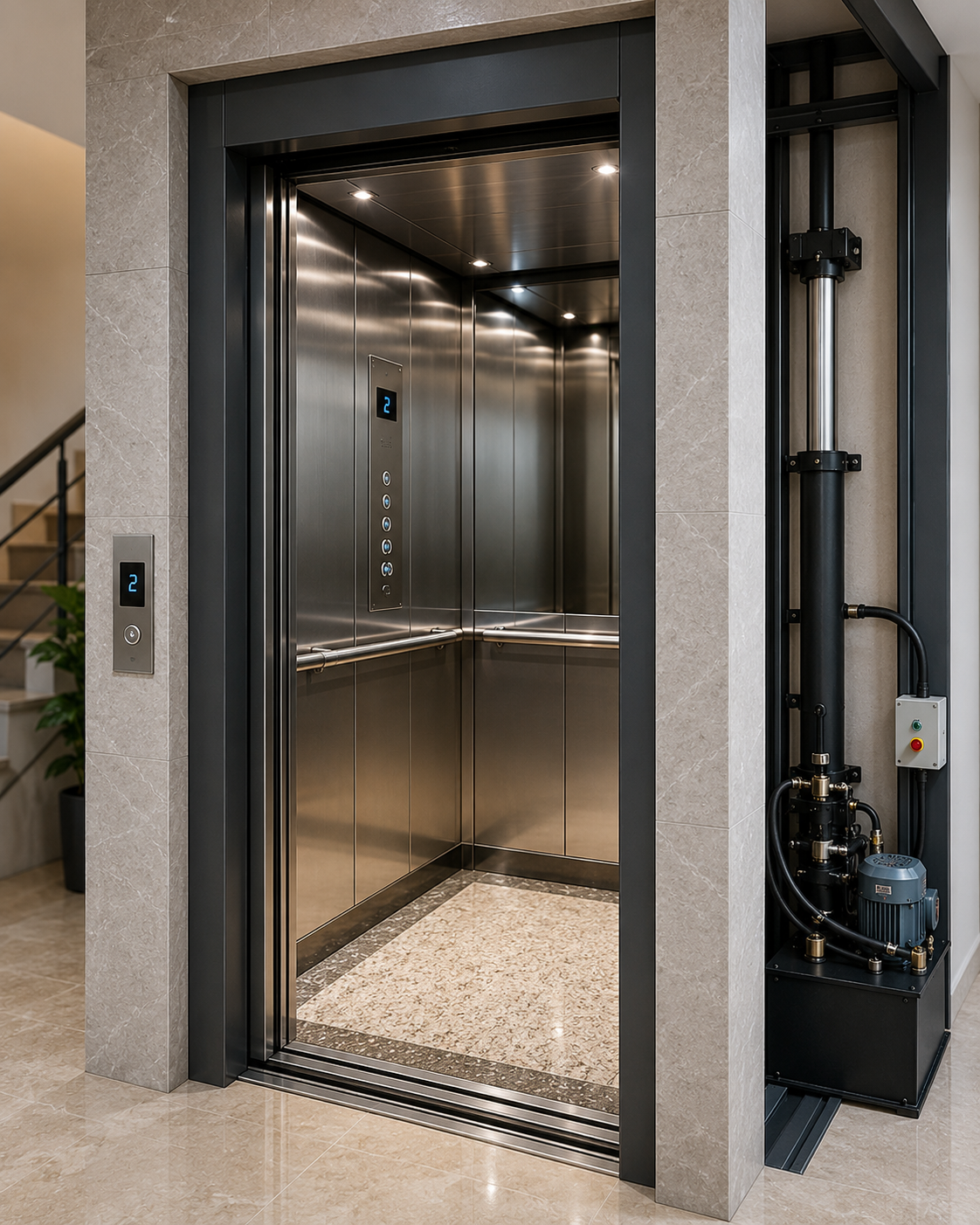 Hydraulic Passenger Elevator