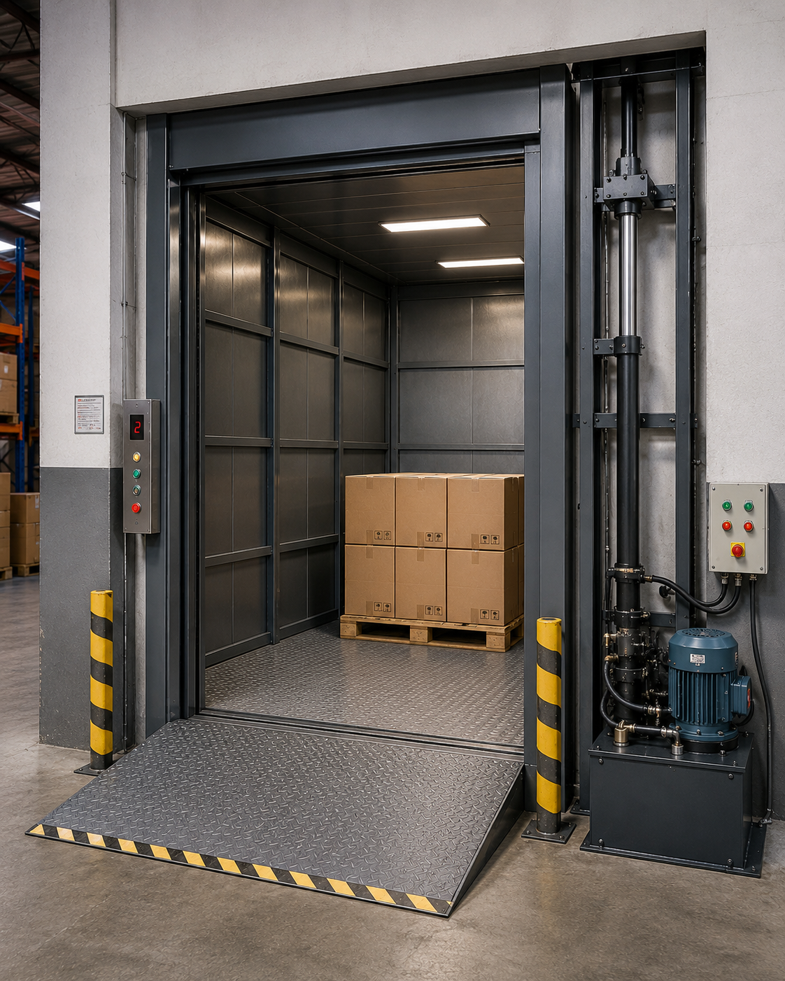 Hydraulic Cargo Elevator
